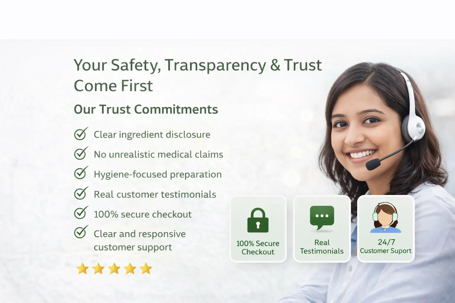 Secure checkout and customer support for GPS Powder by Ashraf Chaudhry ensuring safe online shopping
